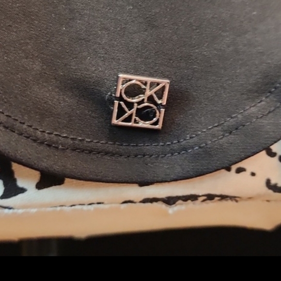 Calvin Klein squareneck sheer sleeve   blouse - Picture 11 of 11